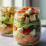 Meal Prep Salat im Glas: Frisch & Gesund für die Woche!