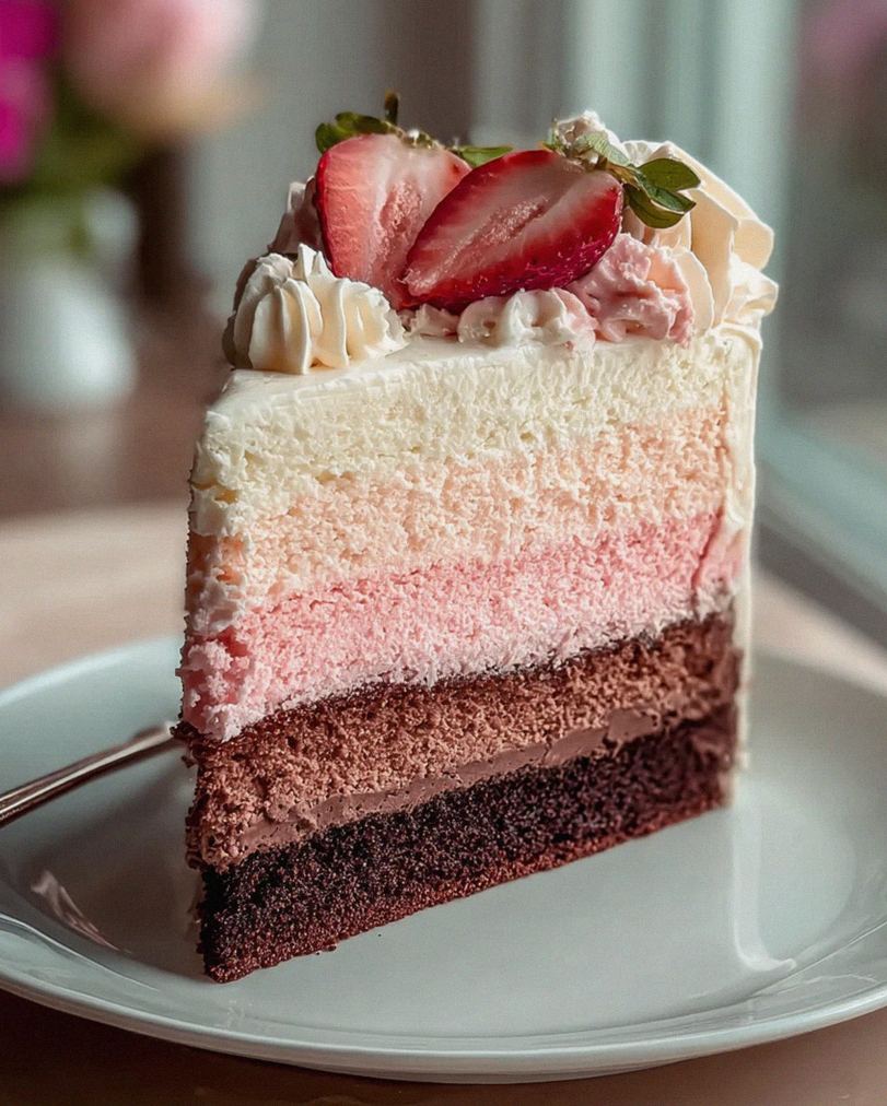 Neapolitaner Kuchen: Leckeres Schichtdessert Rezept