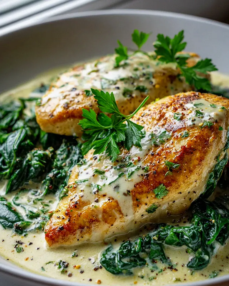 One Pan Marry Me Chicken mit Spinat – Einfach & unwiderstehlich – Schritt 1