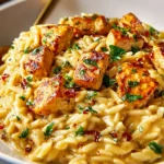 One Pot Cajun Hähnchen Alfredo Orzo – Aroma in jedem Bissen