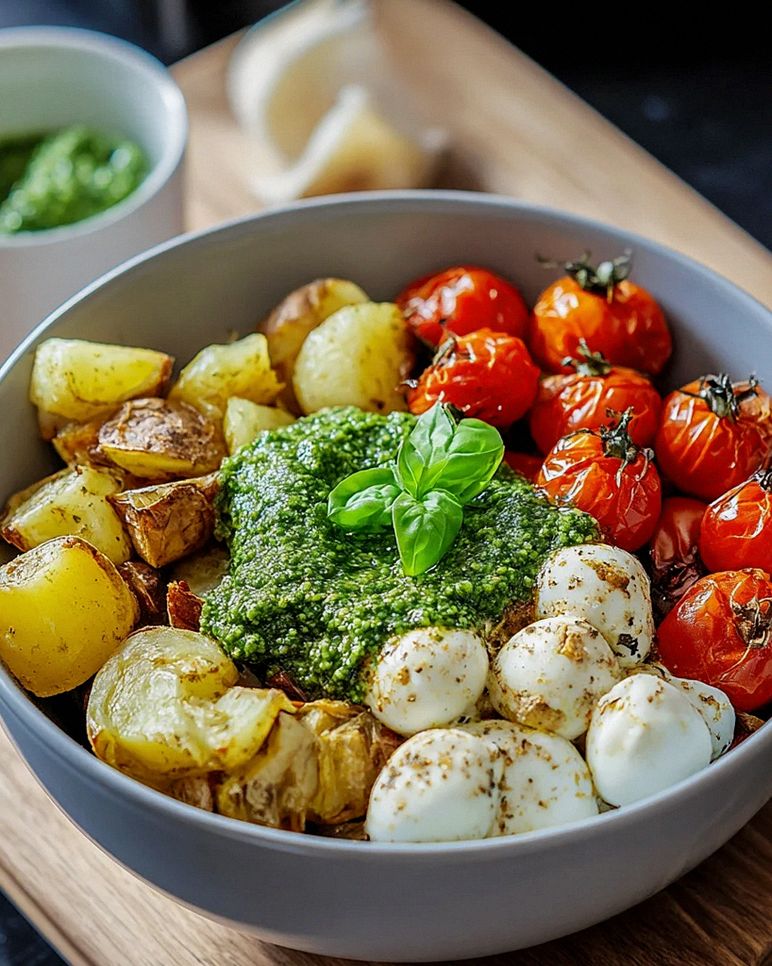 Pesto-Kartoffel-Bowl – Schritt 2