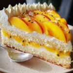 Pfirsich-Maracuja-Torte