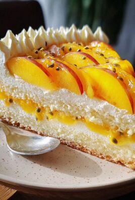 Pfirsich-Maracuja-Torte