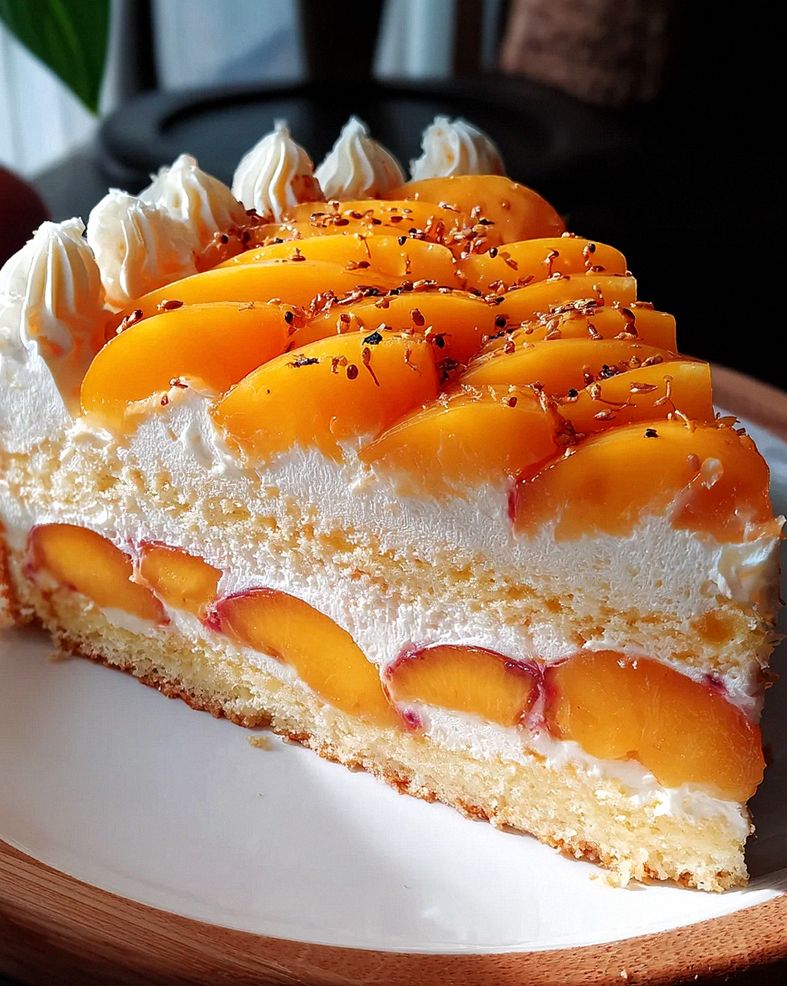 Pfirsich-Maracuja-Torte – Schritt 2