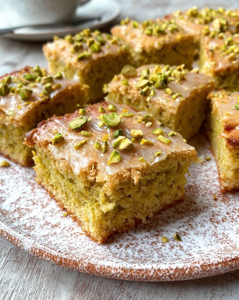 Pistazienkuchen mit Zitrone und Mandeln – Schritt 1