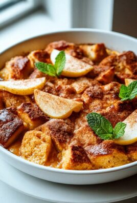 Rezept: Apfelkuchen-Brotpudding Pfanne – himmlisch lecker!