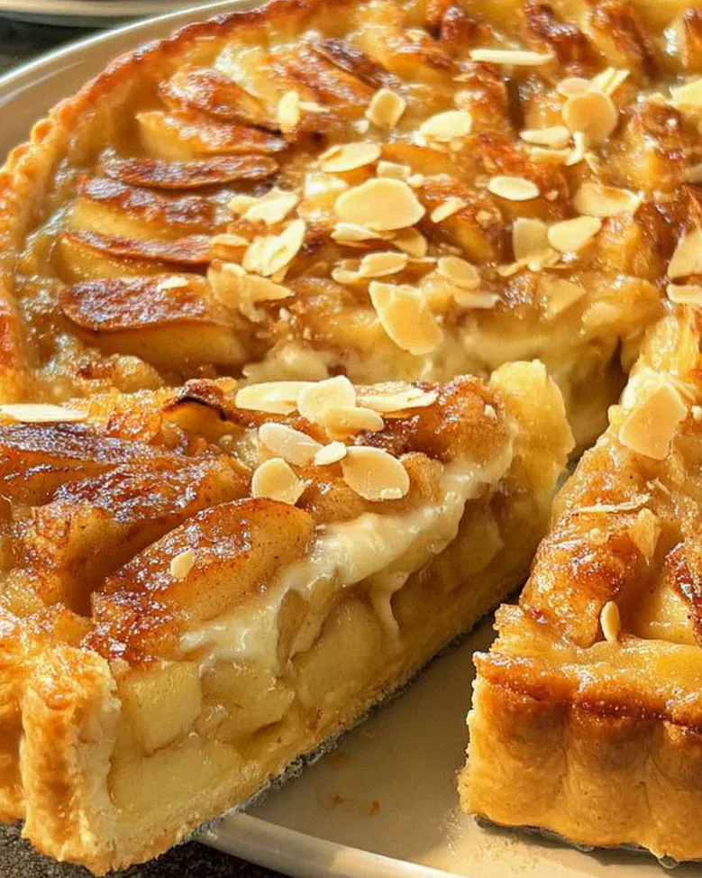 Saftige Apfeltarte mit Rahmguss – Schritt 1