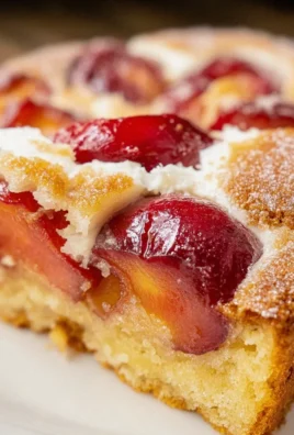Schneller Zwetschgenkuchen mit Schmandguss