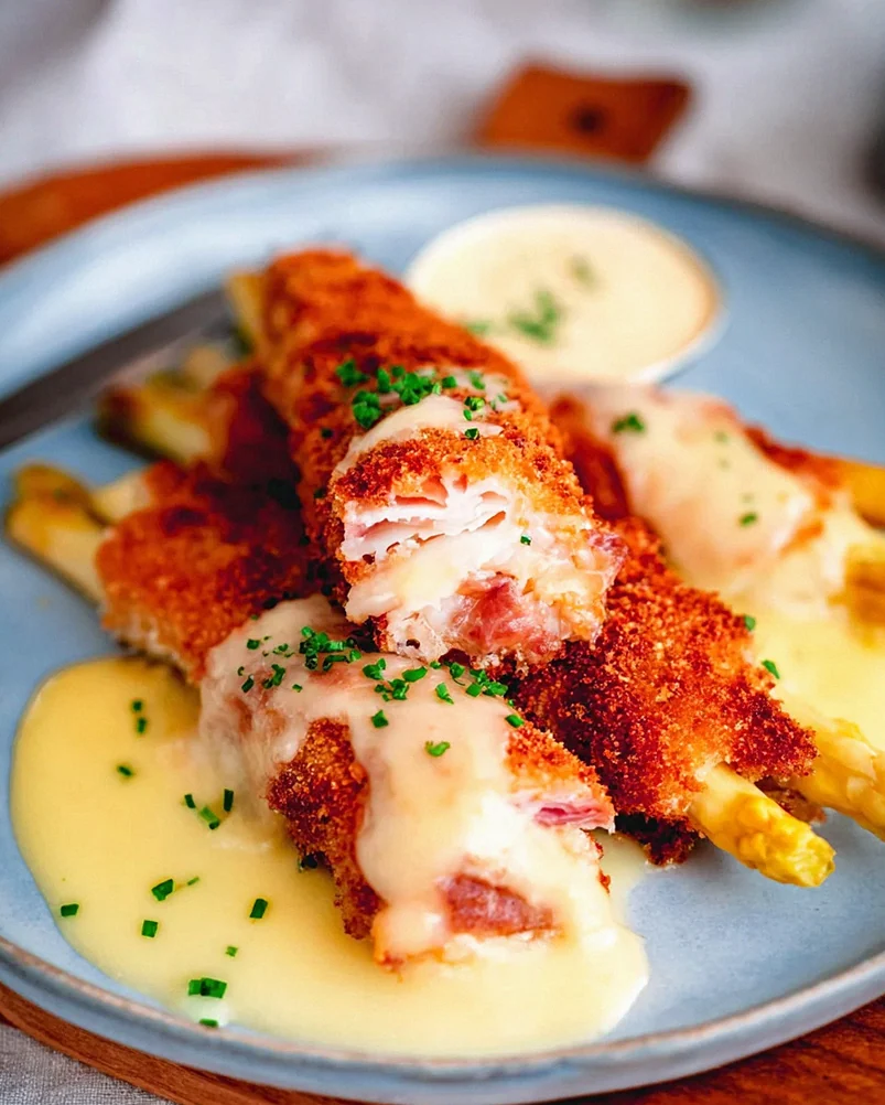 Spargel Cordon Bleu – Schritt 1