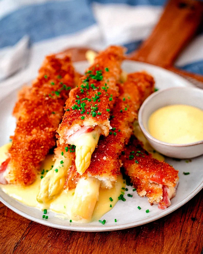 Spargel Cordon Bleu – Schritt 2