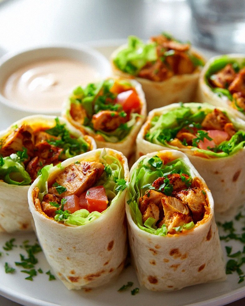 Spicy Chicken Wrap Bites: Einfach, schnell & unwiderstehlich! – Schritt 1
