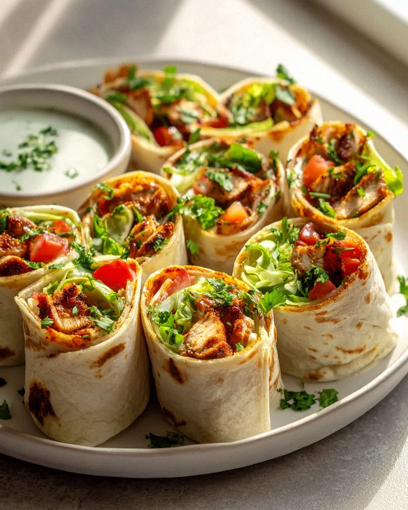 Spicy Chicken Wrap Bites: Einfach, schnell & unwiderstehlich! – Schritt 2