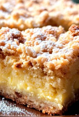 Streuselkuchen mit Pudding vom Blech
