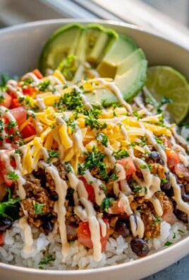 Taco Rice Bowl Rezept: Einfach, schnell & super lecker!