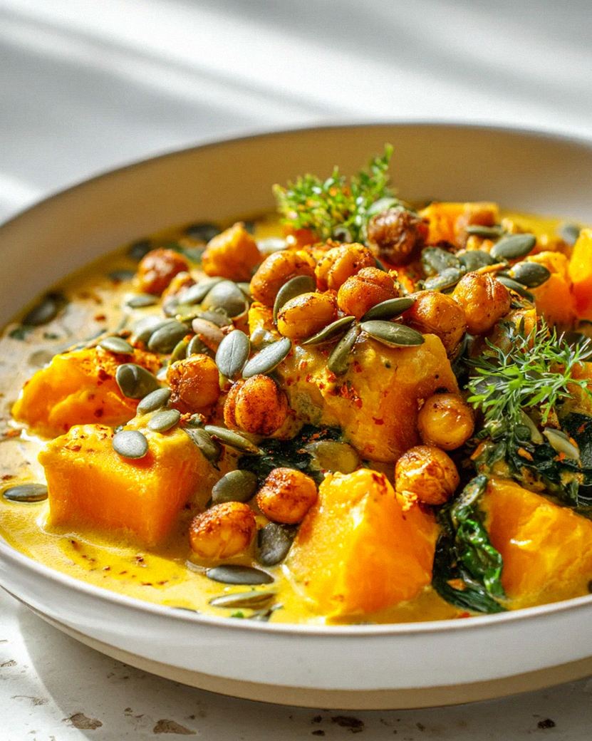Veganes Kürbis Curry Rezept: Schnell, Lecker & Gesund genießen!