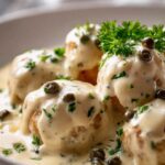 Vegetarische Königsberger Klopse mit Linsen – lecker und gesund!