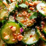 Würziger Asiatischer Gurkensalat