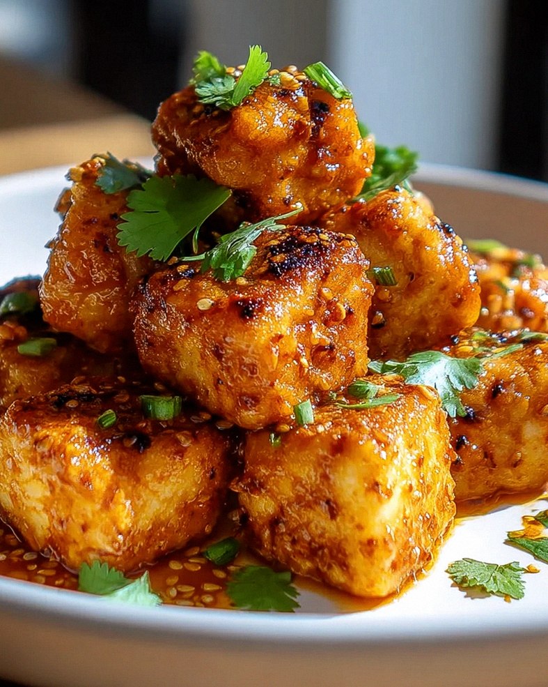 Würziges knuspriges Tofu nach Hähnchenart – Ultimatives Rezept! – Schritt 2