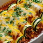 Zucchini Enchilada Roll-Ups