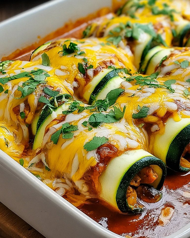Zucchini Enchilada Roll-Ups – Schritt 2